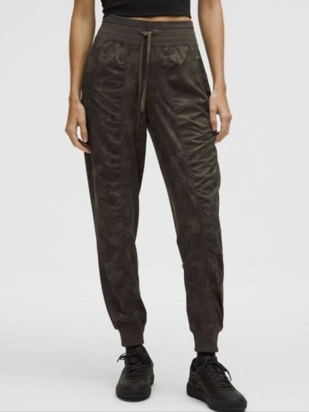 lululemon athletica Olive Green Drawstring Joggers